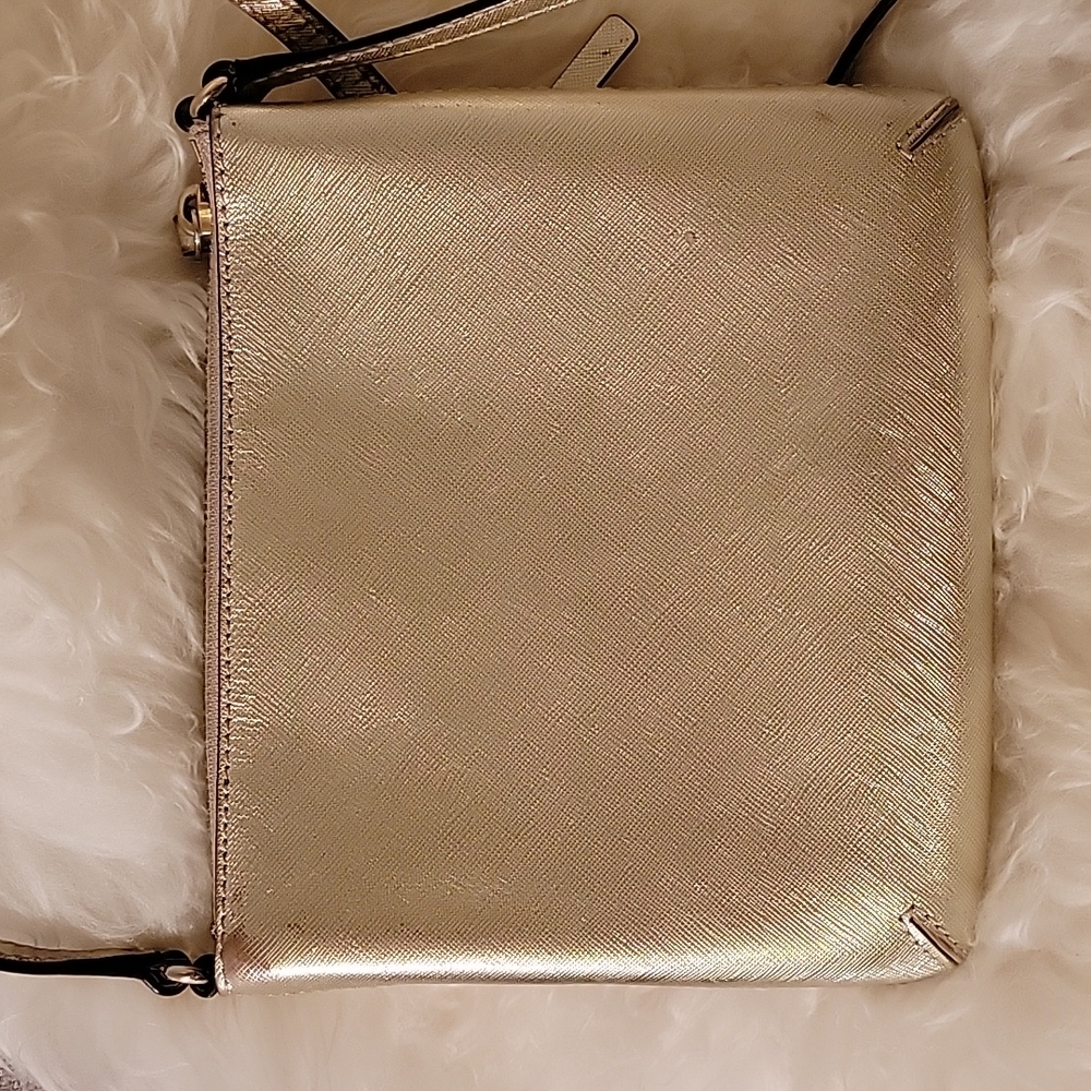 Gold Kate Spade crossbody - Picture 2 of 4